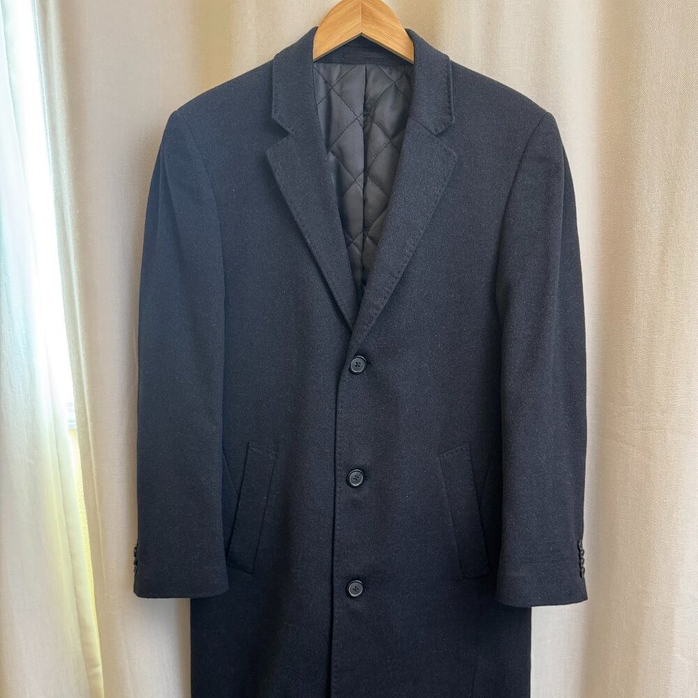 Kenneth Cole Cashmere Trench Coat - Men's 38R